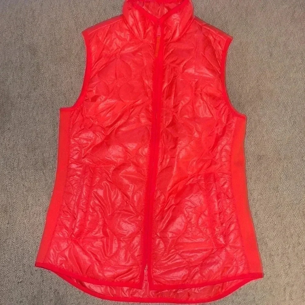 J Crew Orange Layering Vest XS  - Like New - J